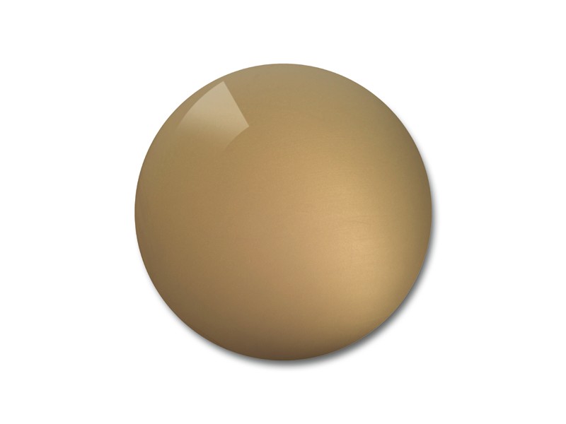 Polycarbonate Light Brown Mirror Gold 5A