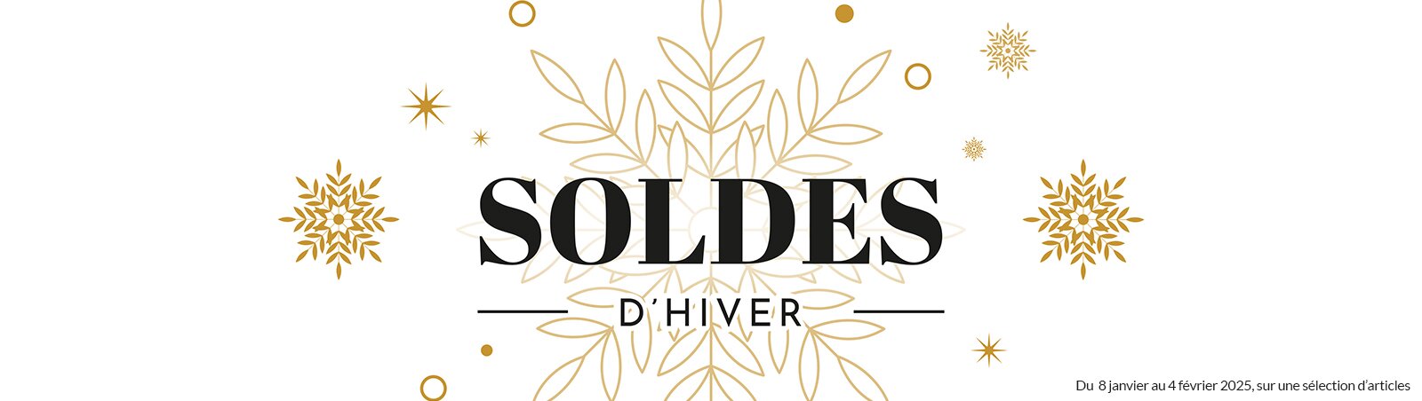 Soldes d´hiver 2025 : venez faire de bonnes affaires !