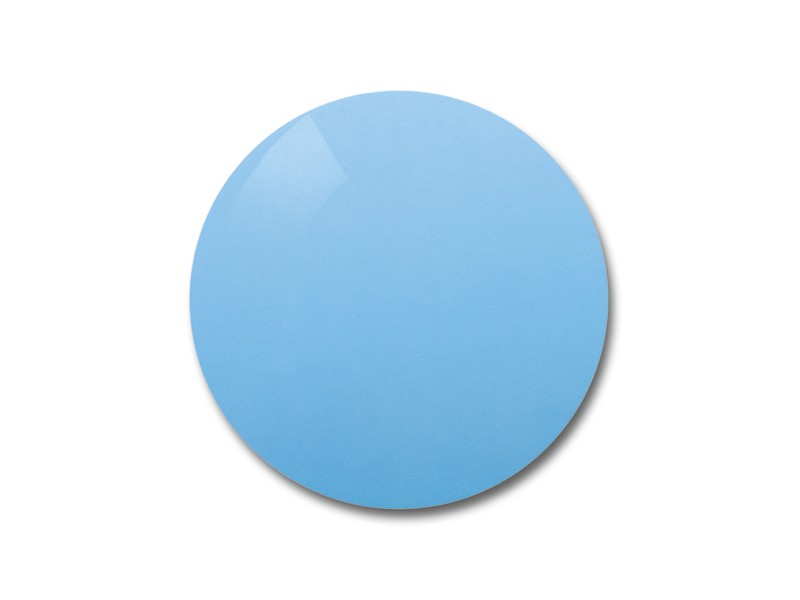 Polycarbonate Bleu Miroir Or